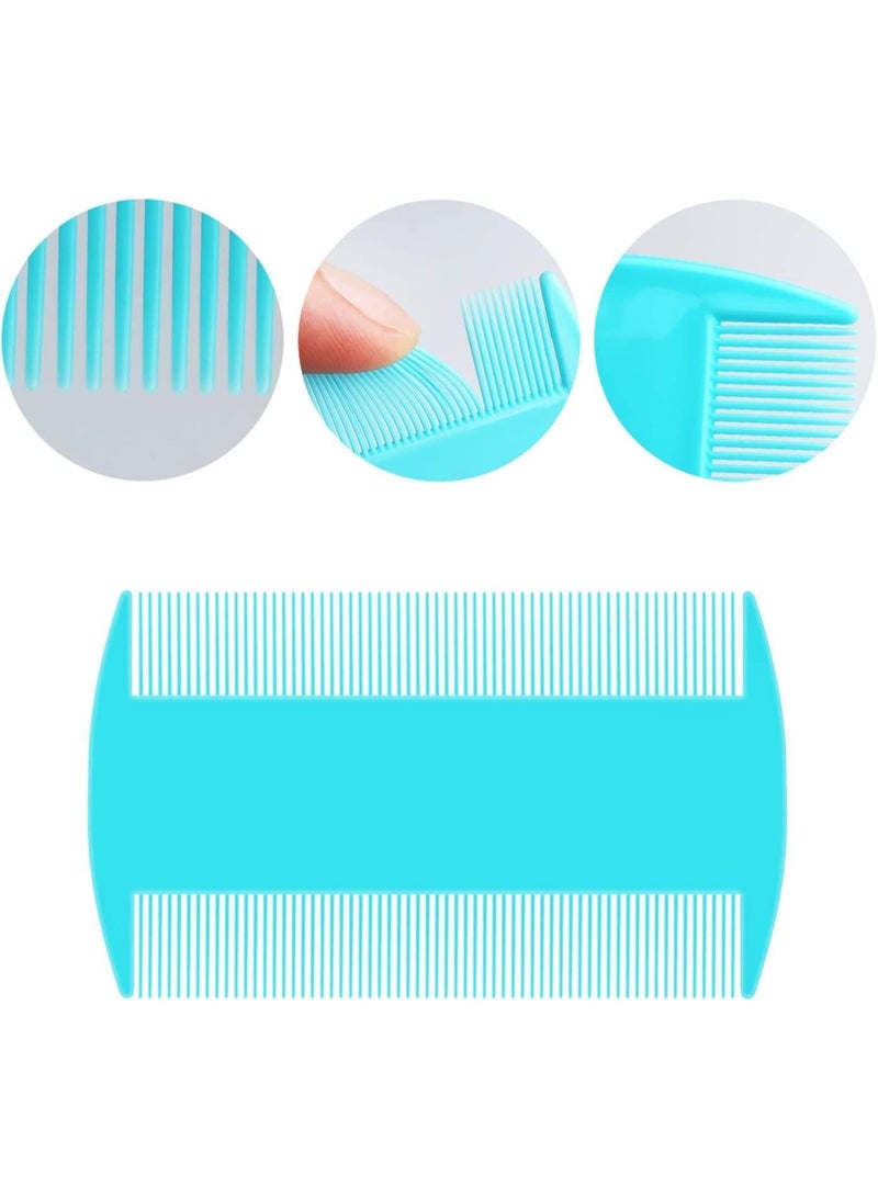 Plastic Lice Comb, Double Sided Lice Comb, Effective Removal of Lice and Nits Multi-Colour, Safe and Easy to Use for Kids and Adults, No Chemicals Needed (2 Pack) - Image 4